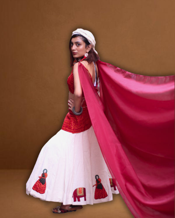 Naachniyaa Top and Skirt Set