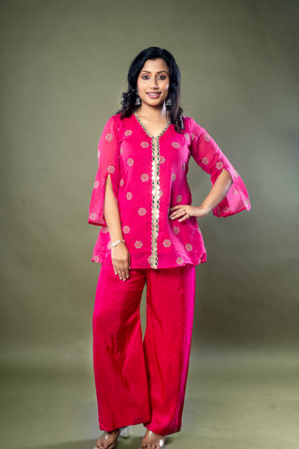 Pink Pataka Co-ord Set